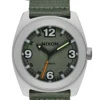Clutch 42 Matte Silver/Thyme Watch(Nixon Clutch 42 Matte Silver Thyme Watch 2025)