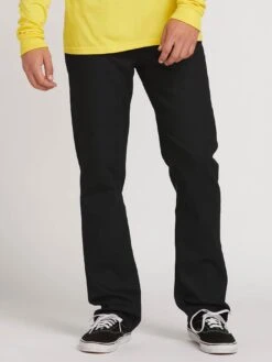 Solver Modern Fit Jeans(Volcom Solver Modern Fit Jeans Back On Black Co)