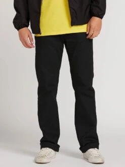 Kinkade Regular Fit Jeans(Volcom Kinkade Regular Fit Jeans Black On Black Co)