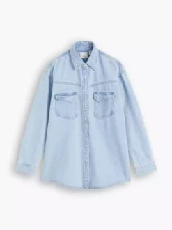 Dorsey XL Western Indigo Stonewash Long Sleeve Buttondown Shirt(Levis Dorsey Xl Western Long Sleeve Buttondown Shirt Co) -ThinkEmpire Shop A33640001 alt1 pdp lse 99efb222 9716 4362 9da4 a5fdb6482628