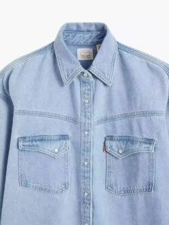 Dorsey XL Western Indigo Stonewash Long Sleeve Buttondown Shirt(Levis Dorsey Xl Western Long Sleeve Buttondown Shirt Co) -ThinkEmpire Shop A33640001 alt3 pdp lse 41732097 6e20 423b 985f 289961d4588d