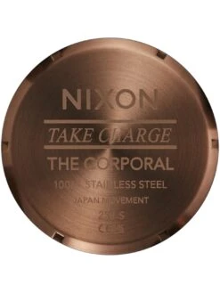The Corporal Stainless Steel Chocolate/Dark Roast Watch(Nixon The Corporal Stainless Steel Chocolate Dark Roast Watch 2024) -ThinkEmpire Shop A346 5253 view4copie