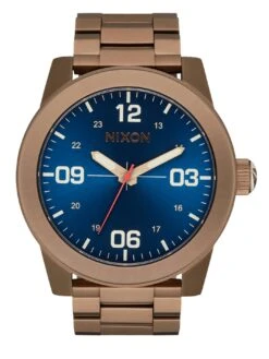 Corporal Stainless Steel Desert Gold/Arles Blue Watch(Nixon Corporal Stainless Steel Desert Gold Arles Blue Watch 2025)