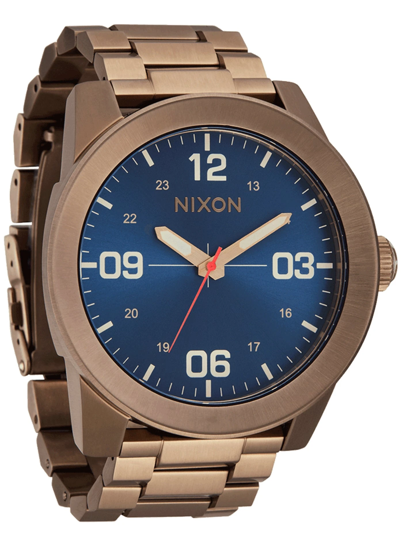 Corporal Stainless Steel Desert Gold/Arles Blue Watch(Nixon Corporal Stainless Steel Desert Gold Arles Blue Watch 2025) 2 Corporal Stainless Steel Desert Gold/Arles Blue Watch(Nixon Corporal Stainless Steel Desert Gold Arles Blue Watch 2025) - Image 2