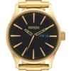 Sentry Stainless Steel All Gold/Black Watch(Nixon Sentry Stainless Steel All Gold Black Watch 2025)
