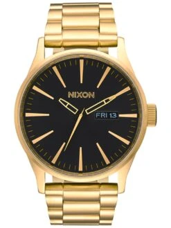 Sentry Stainless Steel All Gold/Black Watch(Nixon Sentry Stainless Steel All Gold Black Watch 2025)