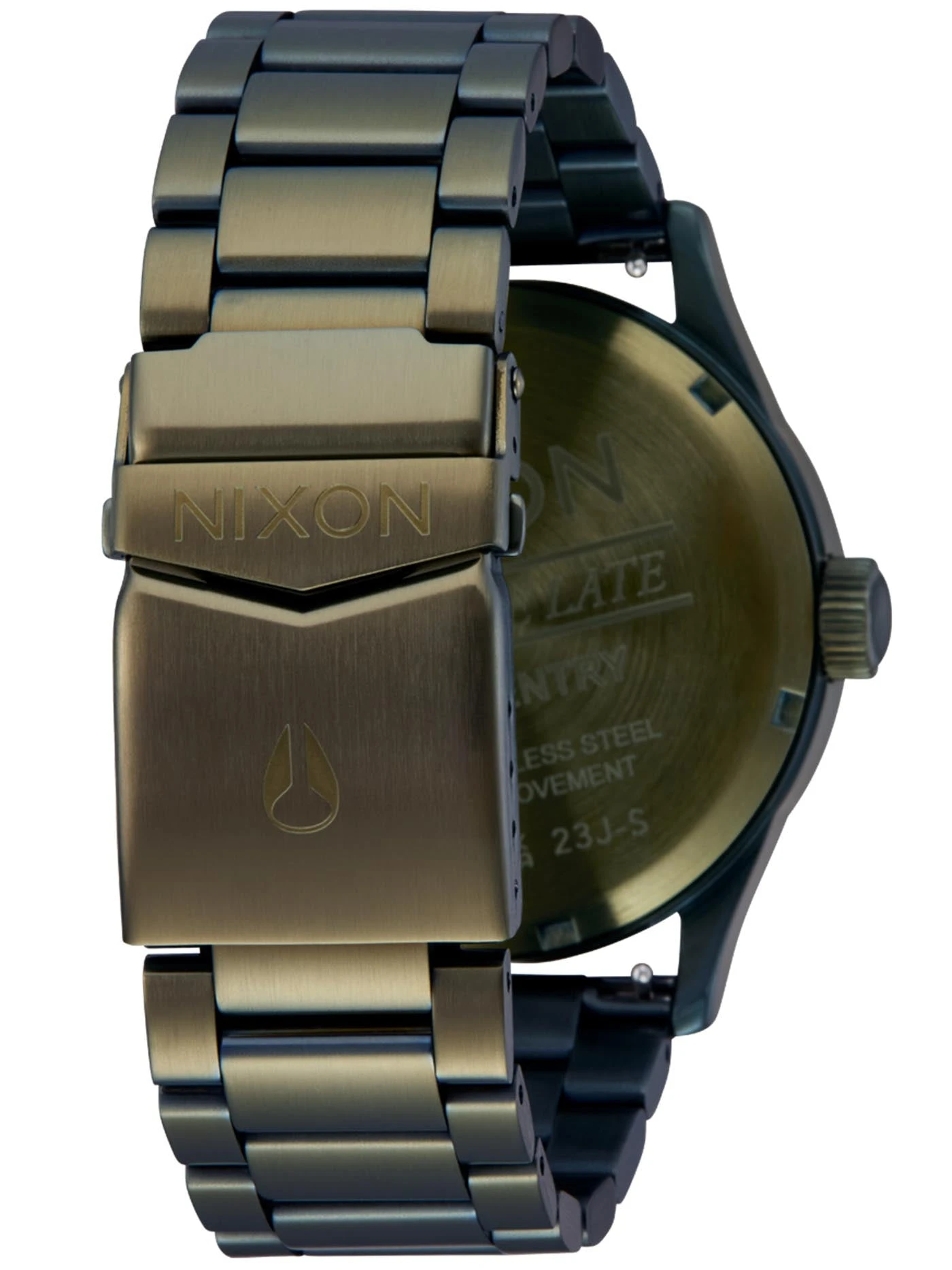 The Sentry Stainless Steel Dark Olive/Black Watch(Nixon The Sentry Stainless Steel Dark Olive Black Watch 2024) 3 The Sentry Stainless Steel Dark Olive/Black Watch(Nixon The Sentry Stainless Steel Dark Olive Black Watch 2024) - Image 3