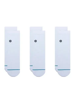 Icon Quarter 3 Pack Socks(Stance Icon Quarter 3 Pack Socks Co) -ThinkEmpire Shop A356A21IQP WHT 1024x1024 2x 1536