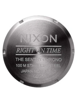 Sentry Chrono Leather Watch(Nixon Sentry Chrono Leather Watch Gunmetal Black) -ThinkEmpire Shop A405 680 view4 1000x fc787a4c de1b 4bc4 b3af 750ceba5ea4e