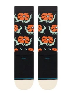 Broadcast Floral Socks(Stance Broadcast Floral Socks Fa25) -ThinkEmpire Shop A545C25BRO BLK ALT 02