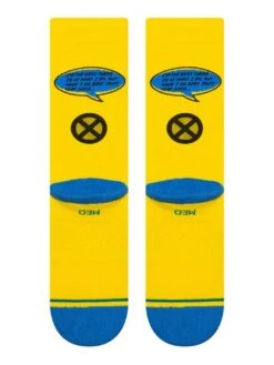 Wolverine X Marvel Socks(Stance Wolverine X Marvel Socks Fa25) -ThinkEmpire Shop A555C25WOL YEL ALT 02