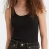 Essential Rib Caviar Tank Top(Levis Essential Rib Caviar Tank Top Women Sp25)