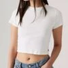 Essential Sporty White T-Shirt(Levis Essential Sporty White T Shirt Co)
