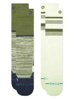 Backside Mid 2 Pack Socks(Stance Backside Mid 2 Pack Socks Wt25)