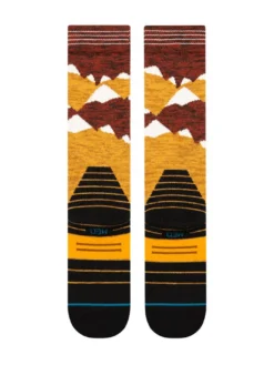 Windy Peaks Mid Socks(Stance Windy Peaks Mid Socks Wt25) -ThinkEmpire Shop A758C24WIN GLD ALT 02