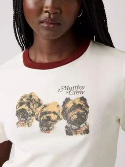 Graphic Essential Sporty Muttley Crew N Egret T-Shirt(Levis Graphic Essential Sporty Muttley Crew N Egret T Shirt Women Fa25) -ThinkEmpire Shop A87980071 detail1 pdp