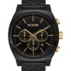 Time Teller Chrono Black/Black/Gold Watch(Nixon Time Teller Chrono Black Black Gold 2025)