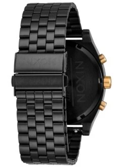 Time Teller Chrono Black/Black/Gold Watch(Nixon Time Teller Chrono Black Black Gold 2025) -ThinkEmpire Shop A972 5326 view3