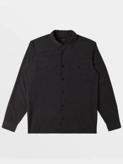 Surftrek Buttondown Shirt(Billabong Surftrek Buttondown Shirt Ho24) -ThinkEmpire Shop ABYWT00283 BLK FL F