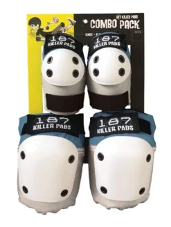 Combo Knees/Elbows Pads Pack(187 Killer Combo Knees Elbows Pad Pack Co) -ThinkEmpire Shop ADJ Combo BlueCream 2500 1024x1024 0de84127 51cd 4078 b28e 5e187f5098c1