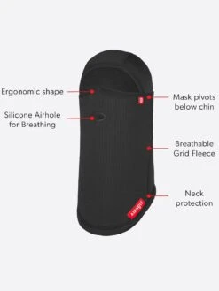 Full Hinge Waffle Balaclava(Airhole Full Hinge Waffle Balaclava Wt25) -ThinkEmpire Shop AHB5WK BLK 87281b49 bf2a 4faf 9b