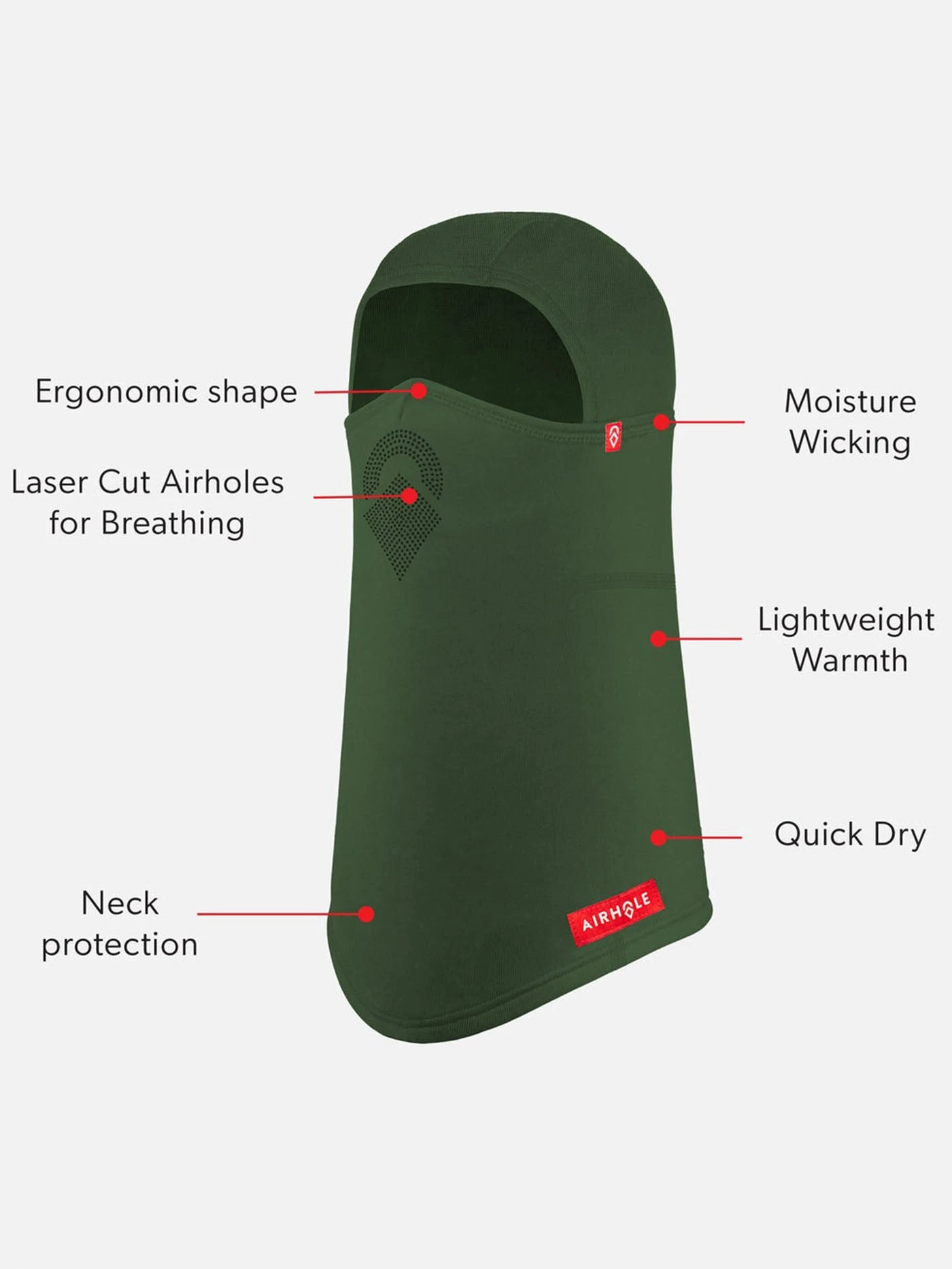 Hinge Laser Drytech Balaclava(Airhole Hinge Laser Drytech Balaclava Wt25) 2 Hinge Laser Drytech Balaclava(Airhole Hinge Laser Drytech Balaclava Wt25) - Image 2