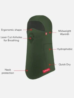 Laser Hinge Polar Balaclava(Airhole Laser Hinge Polar Balaclava Wt25) -ThinkEmpire Shop AHLB1PL ARMY 9828f1f2 b636 4715