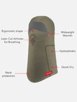 Laser Hinge Polar Balaclava(Airhole Laser Hinge Polar Balaclava Wt25) -ThinkEmpire Shop AHLB1PL KHA 347fb4a1 681c 4fb8 9