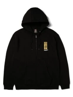 Arachknight Black X Spiderman Zip Hoodie(Huf Arachknight Black X Spiderman Zip Hoodie Fa25)