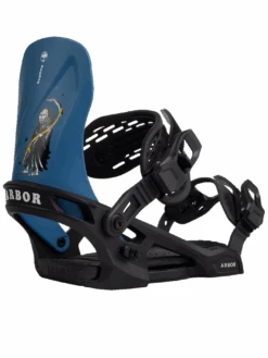 Sapling Snowboard Bindings (Youth)(Arbor Sapling Snowboard Bindings Youth Wt25) -ThinkEmpire Shop ARBOR 2025 SAPLING BLUE STUDIO 0 1