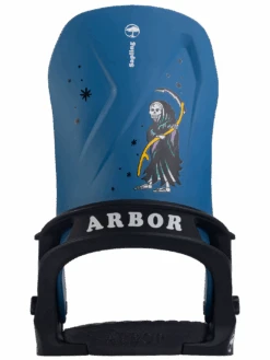 Sapling Snowboard Bindings (Youth)(Arbor Sapling Snowboard Bindings Youth Wt25) -ThinkEmpire Shop ARBOR 2025 SAPLING BLUE STUDIO 0 4
