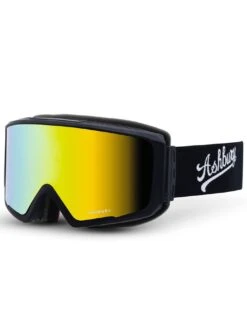 Arrow Shortstop/Gold Mirror Goggle + Spare Lens(Ashbury Arrow Shortstop Gold Mirror Goggle Spare Lens Wt25)