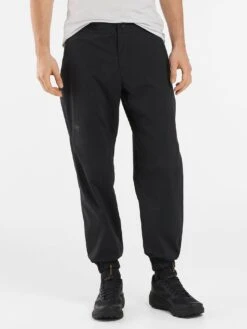 Acropole Pants(Arcteryx Acropole Pants Co) -ThinkEmpire Shop Acrople Jogger Black Front View
