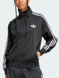 Adicolor Firebird Black Jacket(Adidas Adicolor Firebird Black Jacket Women Fa25)