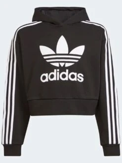 Adicolor Cropped Hoodie (Girls 7-14)(Adidas Adicolor Cropped Hoodie Girls 7 14 Co)