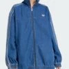 Adicolor Denim Track Indigo Denim Jacket(Adidas Adicolor Denim Track Indigo Denim Jacket Fa25)