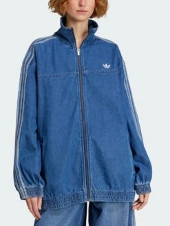 Adicolor Denim Track Indigo Denim Jacket(Adidas Adicolor Denim Track Indigo Denim Jacket Fa25)