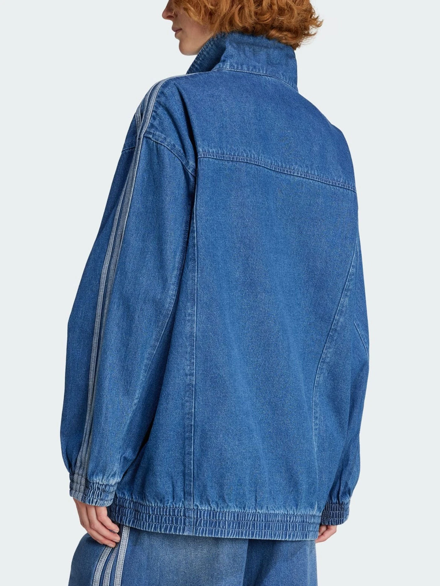 Adicolor Denim Track Indigo Denim Jacket(Adidas Adicolor Denim Track Indigo Denim Jacket Fa25) 2 Adicolor Denim Track Indigo Denim Jacket(Adidas Adicolor Denim Track Indigo Denim Jacket Fa25) - Image 2