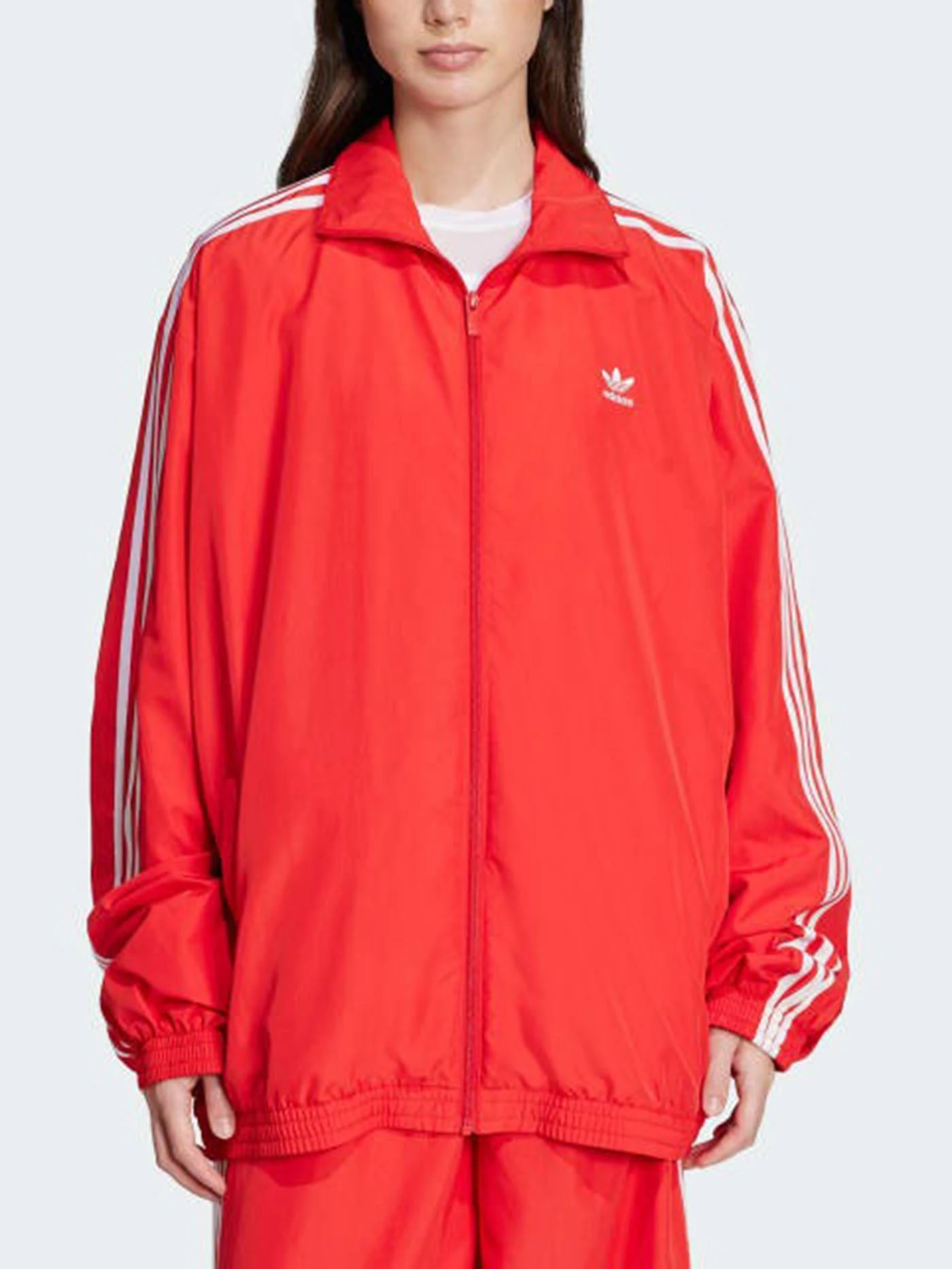 Oversized Track Better Scarlet Jacket(Adidas Oversized Track Better Scarlet Jacket Sp25) 1 Oversized Track Better Scarlet Jacket(Adidas Oversized Track Better Scarlet Jacket Sp25)