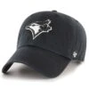 Clean Up Black/White Emb Toronto Blue Jays Strapback Hat(47 Clean Up Black White Emb Toronto Blue Jays Strapback Hat Su25)