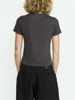 Starstone Glow T-Shirt(Volcom Starstone Glow T Shirt Women Su25) -ThinkEmpire Shop B0122507 BLK OM B