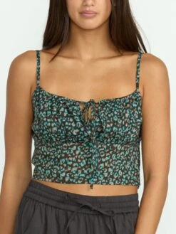 Here Kitty Tank Top(Volcom Here Kitty Tank Top Women Su25)