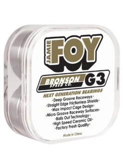 Pro G3 Bearings(Bronson Pro G3 Bearings Skateboard C O)