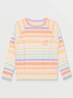 Sandy Day Crewneck Sweatshirt (Girls 7-14)(Billabong Sandy Day Crewneck Sweatshirt Girls 7 14 Sp25)