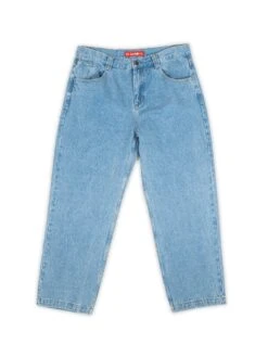 Baggy Jeans(Loviah Baggy Jeans Co) -ThinkEmpire Shop Baggy Jean Pants Light Indigo Front 1