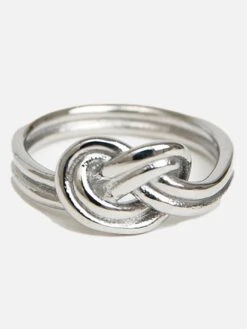 Avec Noeud Argent Ring(Nana The Brand Avec Noeud Argent Ring Women Co)