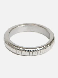 Texturée Argent Ring(Nana The Brand Texturee Argent Ring Women Co)