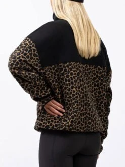 Ball Black/Leopard Polar(Eivy Ball Black Leopard Polar Women Wt25) -ThinkEmpire Shop Ball Fleece Black Leopard Back