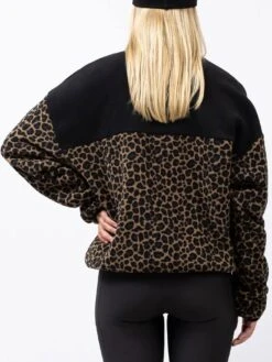 Ball Black/Leopard Polar(Eivy Ball Black Leopard Polar Women Wt25) -ThinkEmpire Shop Ball Fleece Black Leopard Back1