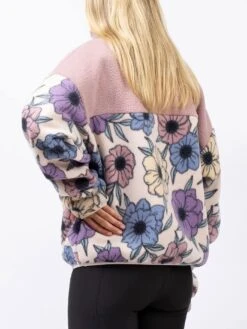 Ball Sherpa Big Flower Polar(Eivy Ball Sherps Big Flower Polar Women Wt25) -ThinkEmpire Shop Ball Sherpa Big Flower Back 1